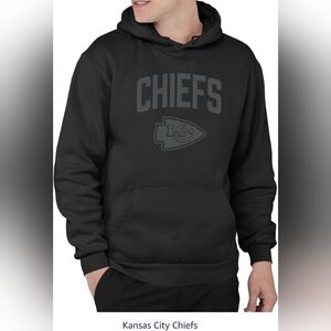 NFL Chiefs Blackout Hoodie 3XL